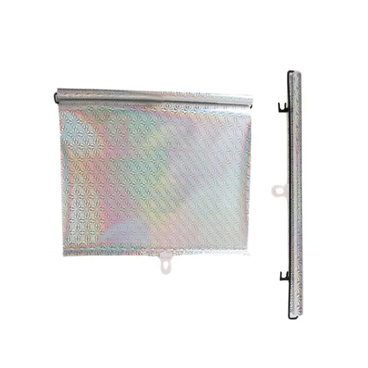 Electric Bike Telescopic Sunshade Rain Shield Motorcycle Rain Cover, Size: 45 x 125cm Silver