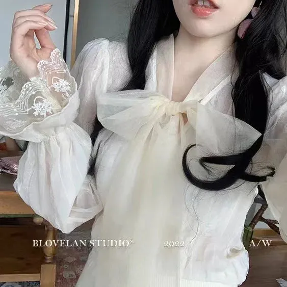 Elegant 2 Piece Dress Set Women Winter Sweet Vintage Party Korean Style Suits Slim Chic Long Sleeve Tops  Casual Long Skirt