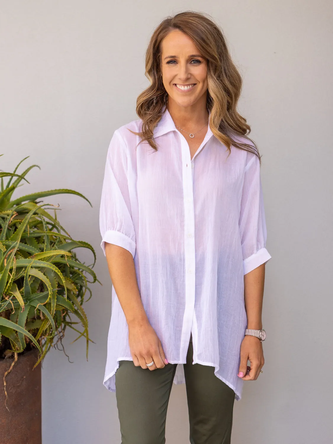 Ella Shirt - White