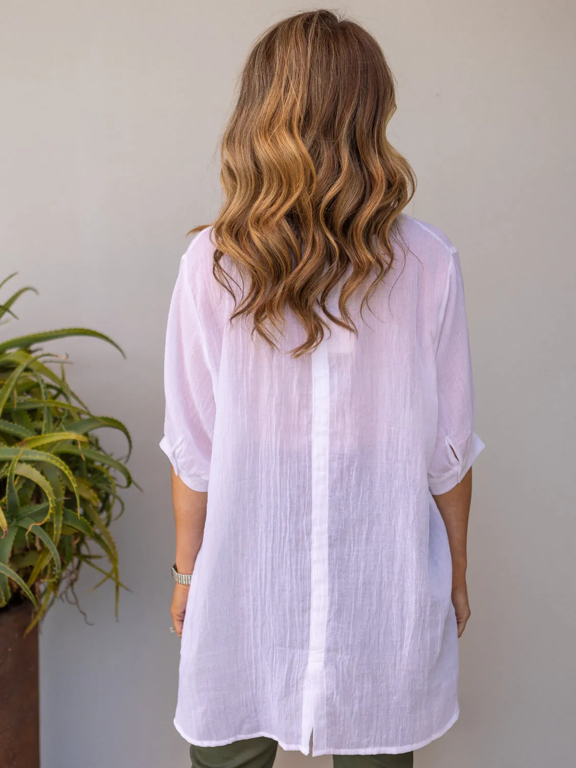 Ella Shirt - White