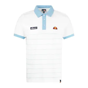 Ellesse Tor Polo Shirt White/Sky