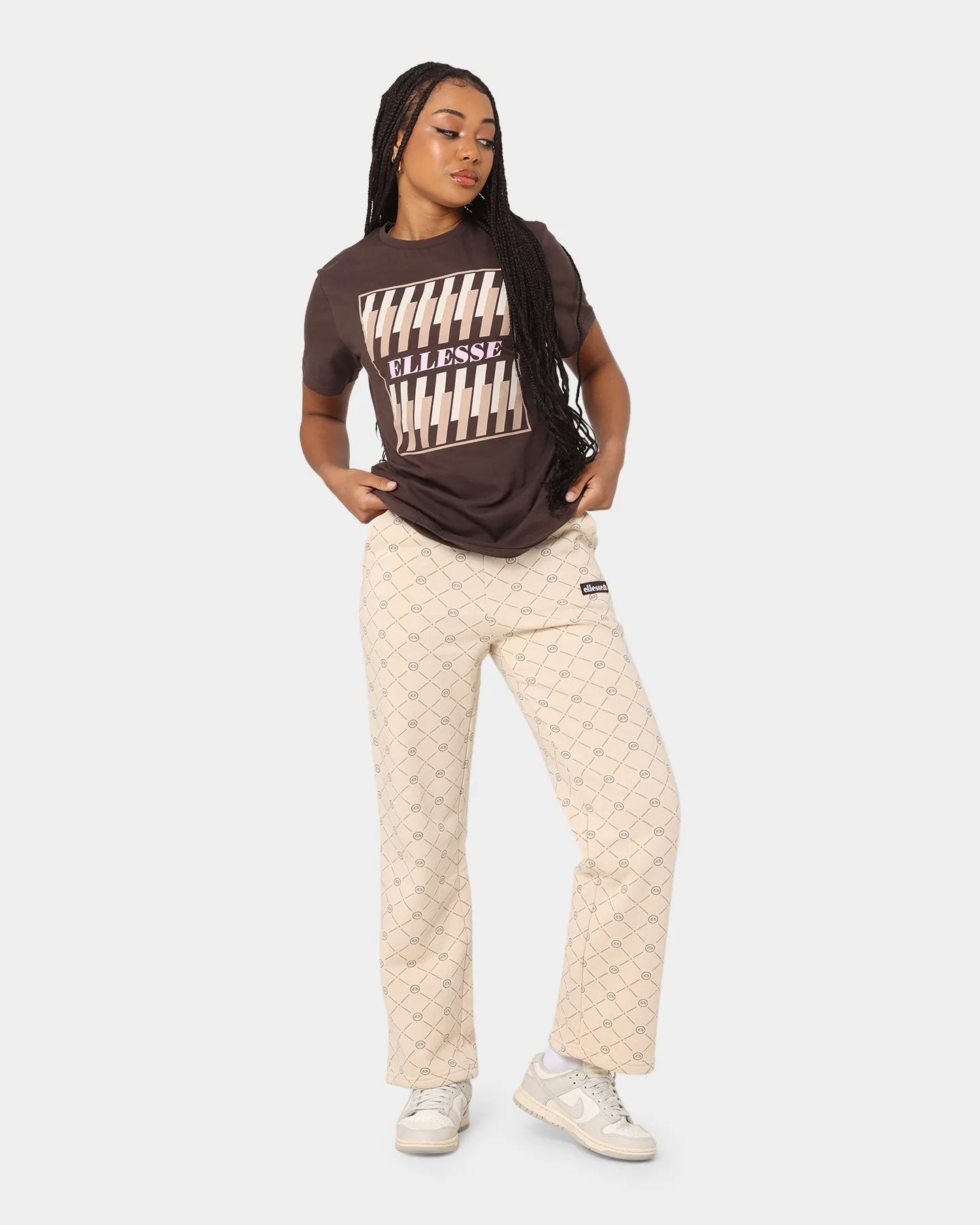 Ellesse Women's Silvara T-Shirt Brown