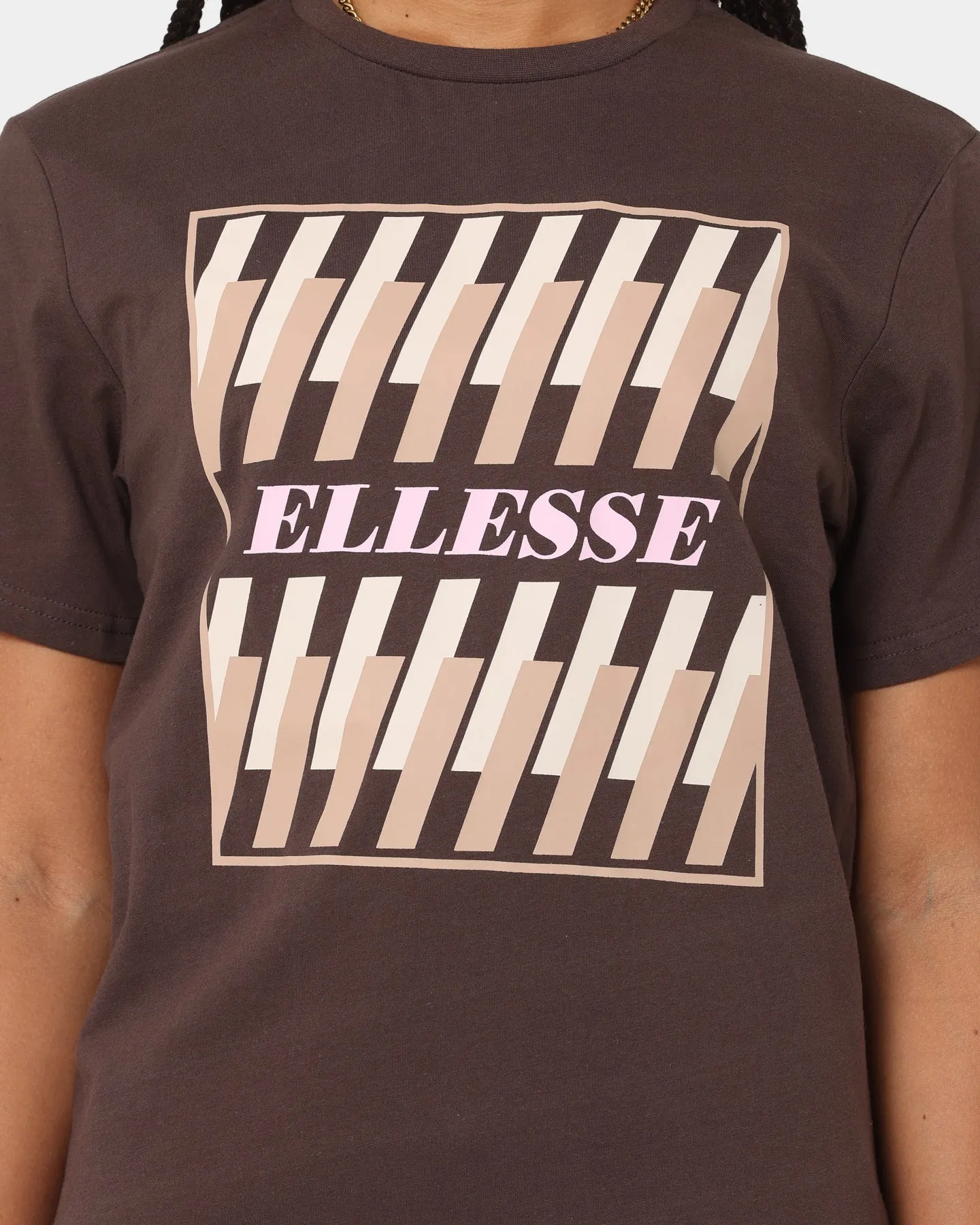 Ellesse Women's Silvara T-Shirt Brown