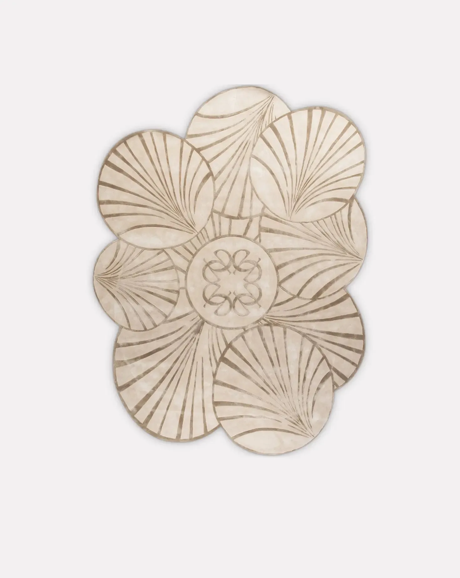 Ellie Saab Palmier Wool and Bamboo Rug