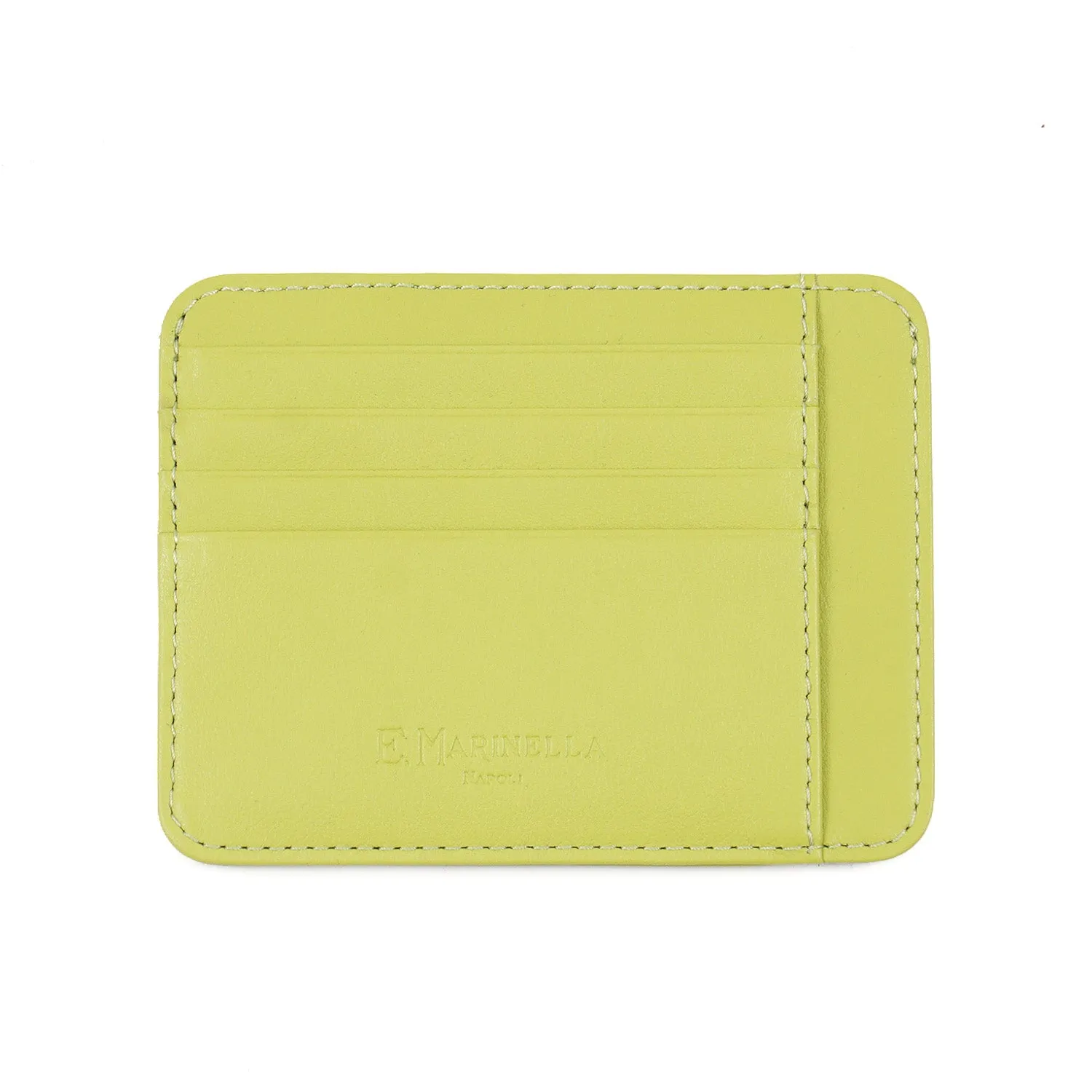 E.Marinella Credit Card Holder in Calfskin