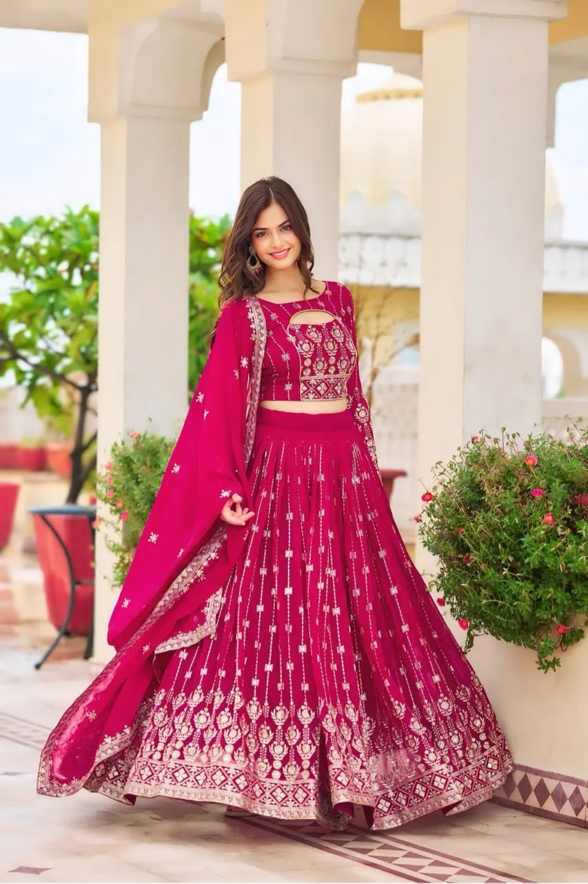 EMBRACE THE  BEAUTY OF TRADITIONAL DESIGNER LEHENGA CHOLI