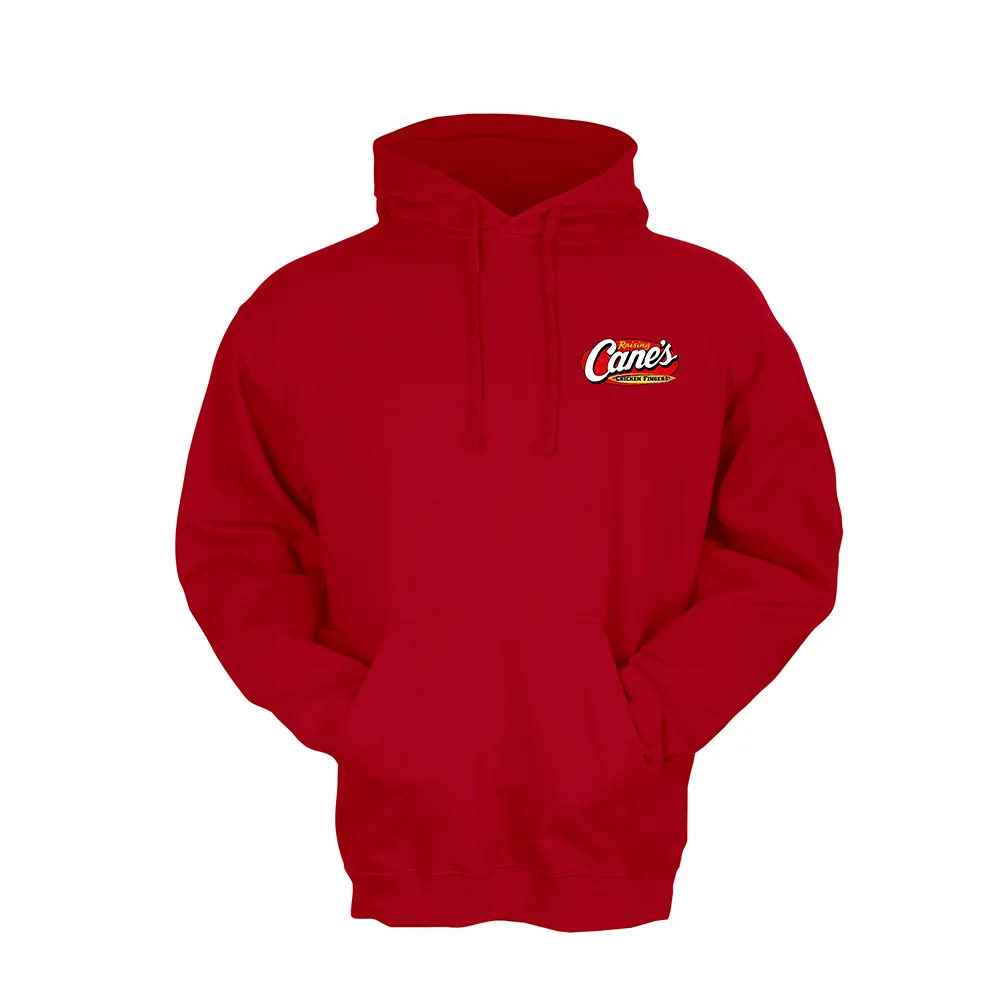 Embroidered Hooded Sweatshirt