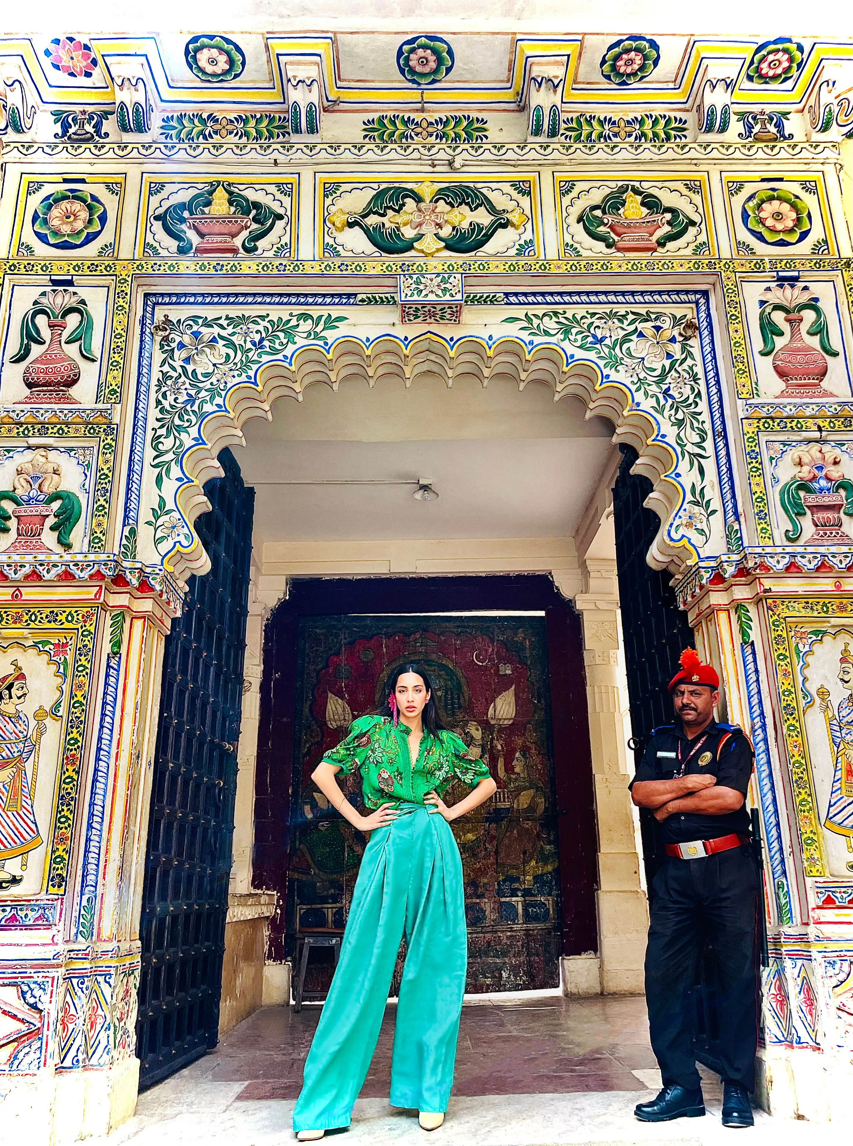 Emerald Aisle Blouse