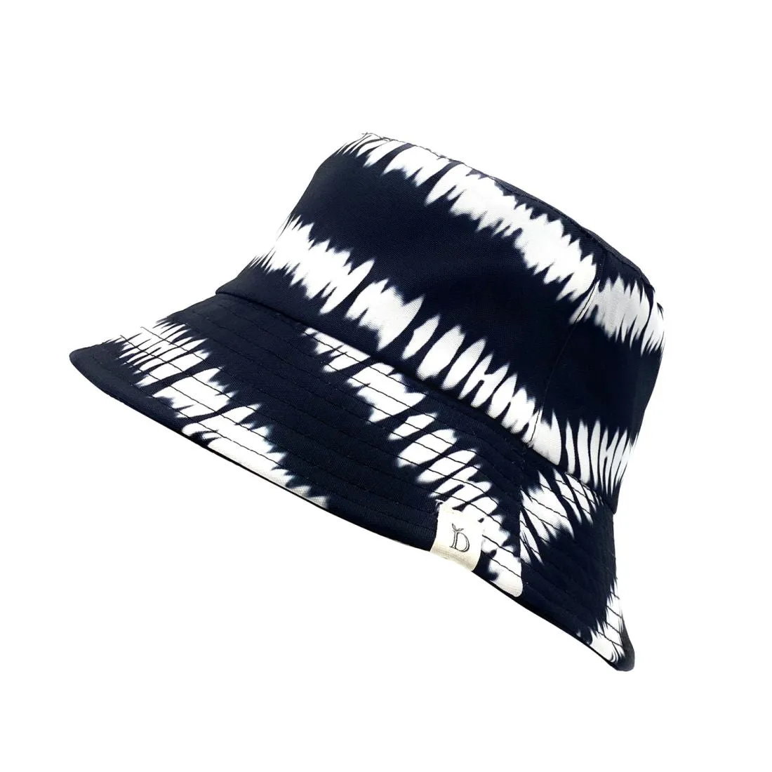 Empire Cove Tie Dye Stripes Bucket Hat Reversible Fisherman Cap Women Men Summer