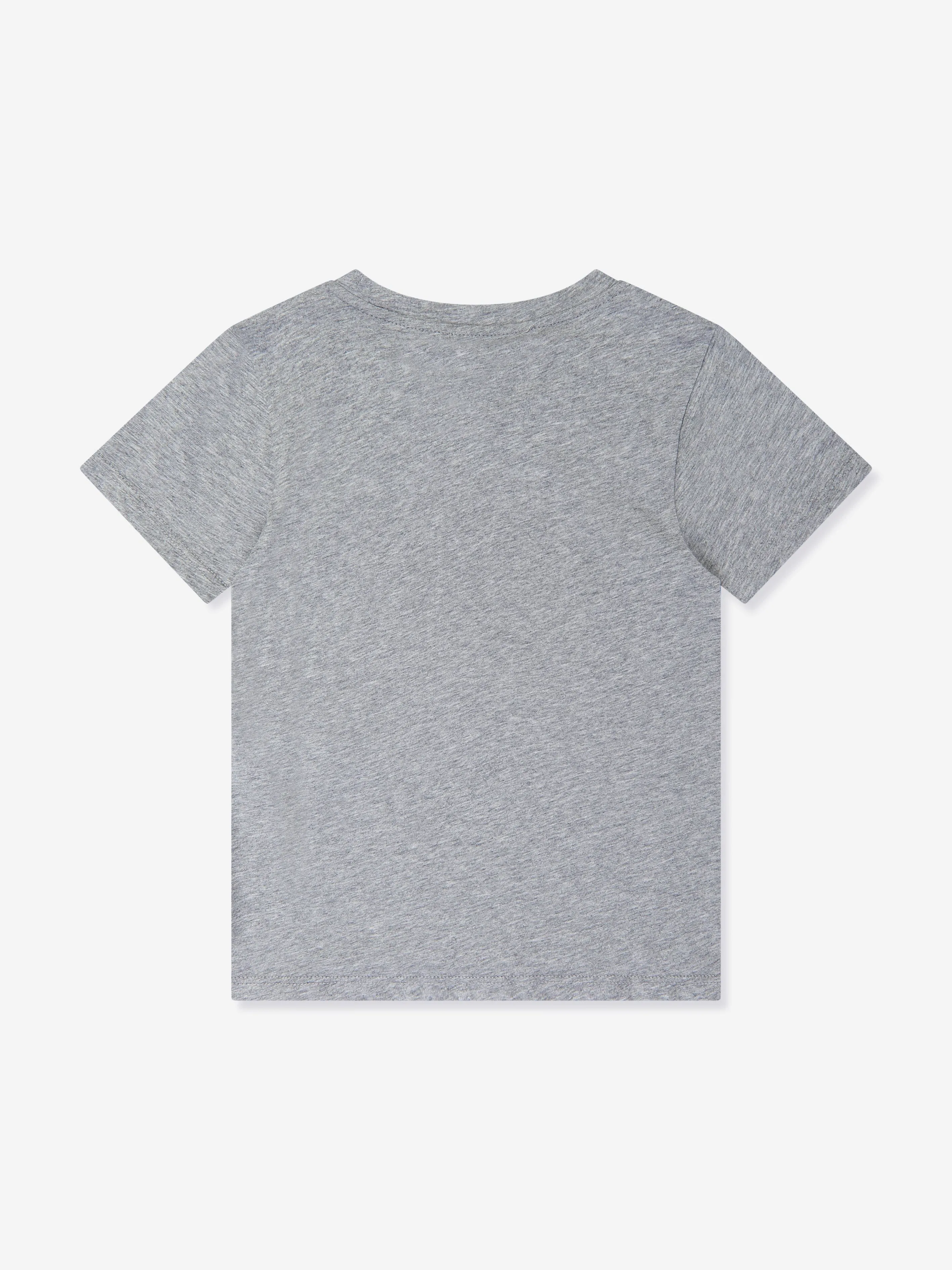 Emporio Armani Boys Logo T-Shirt in Grey
