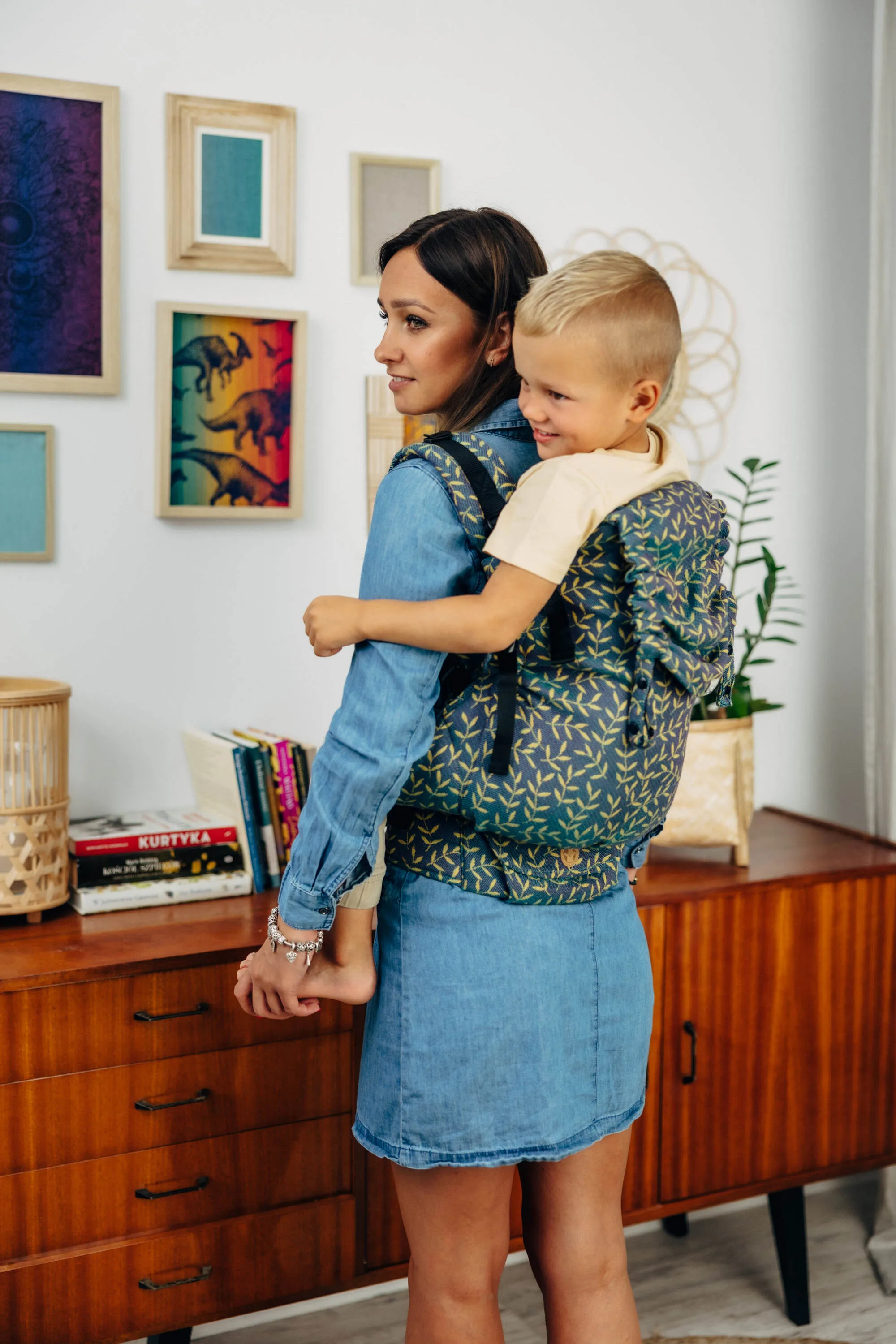 Enchanted Nook In Bloom LennyPreschool Carrier by LennyLamb