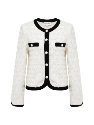 EP YAYING Parisian-style Cut-out Knit