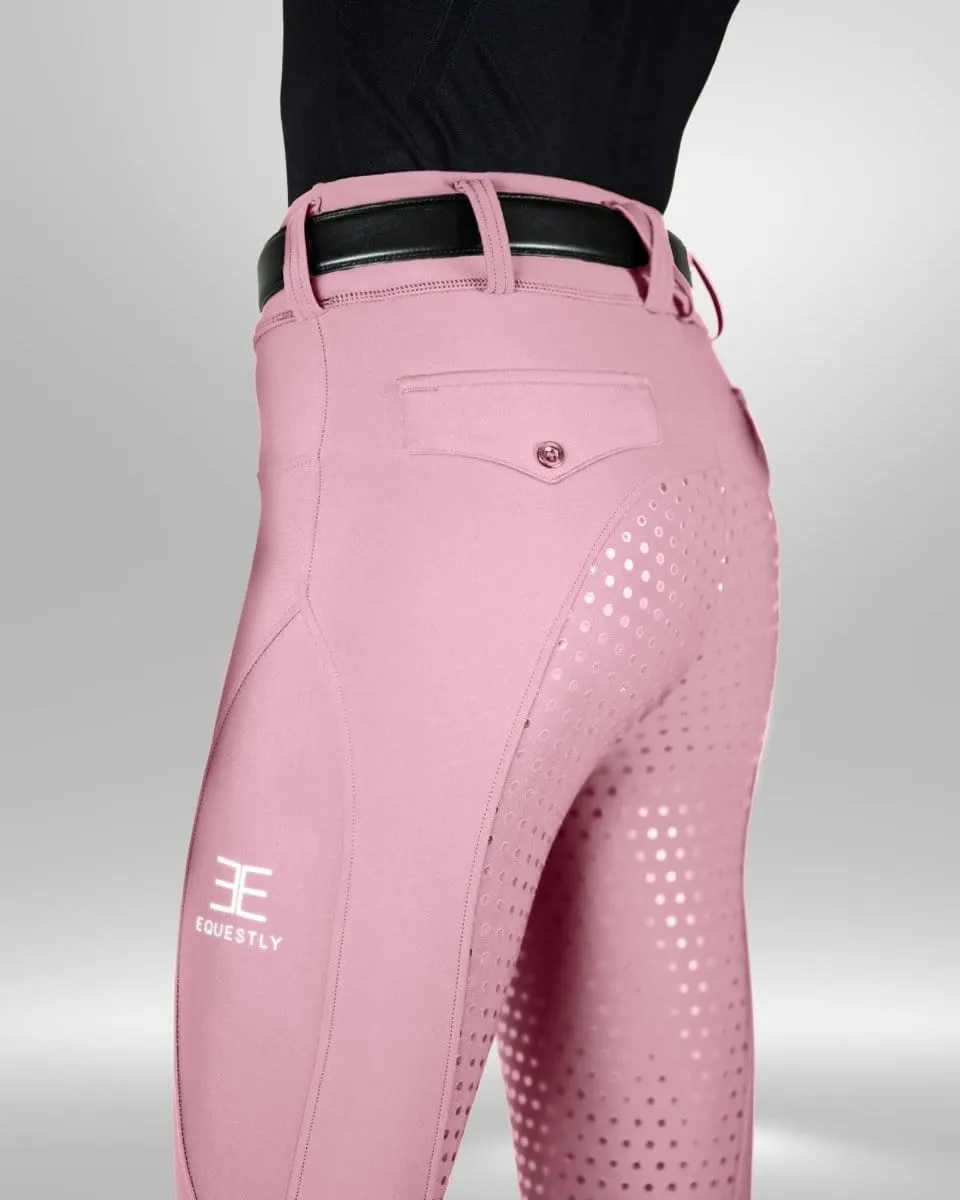 Equestly- Lux GripTEQ Riding Pants (Pink)