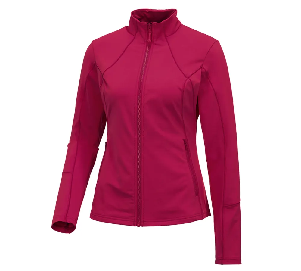 e.s. Functional sweat jacket solid, ladies'