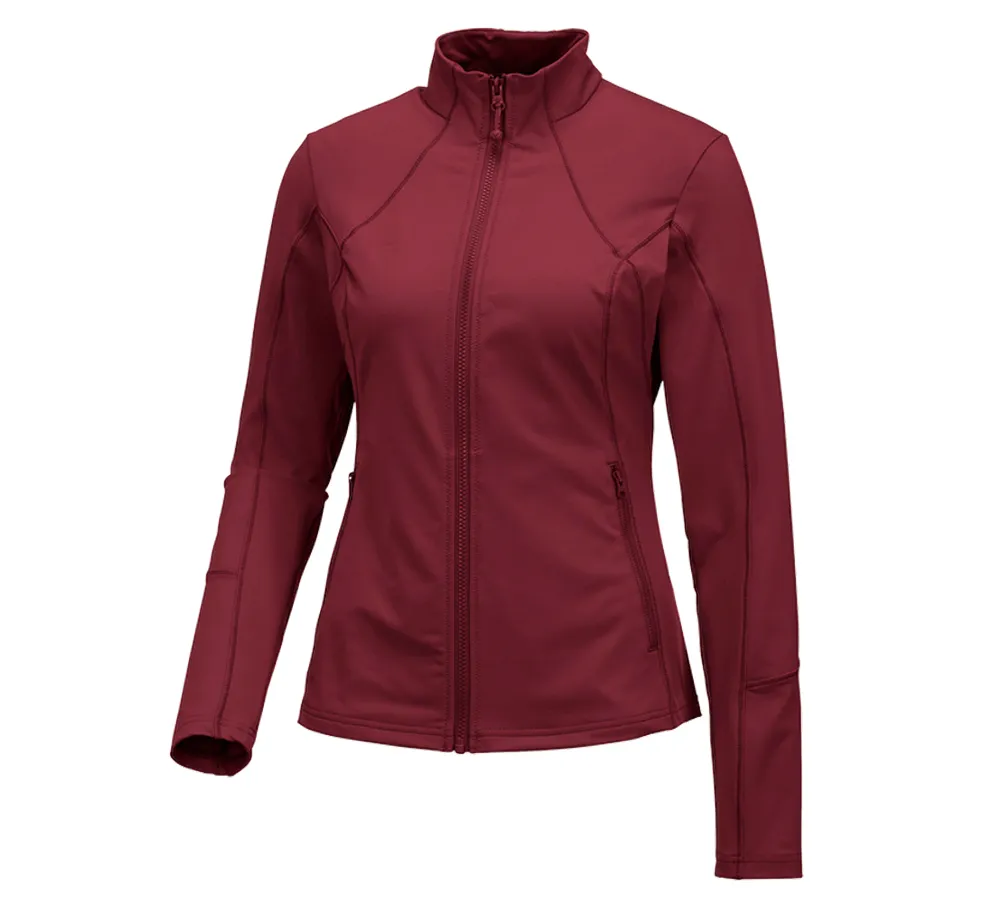 e.s. Functional sweat jacket solid, ladies'