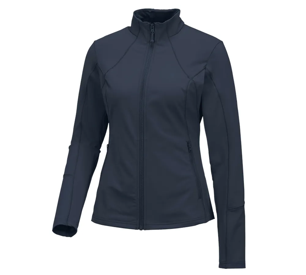 e.s. Functional sweat jacket solid, ladies'