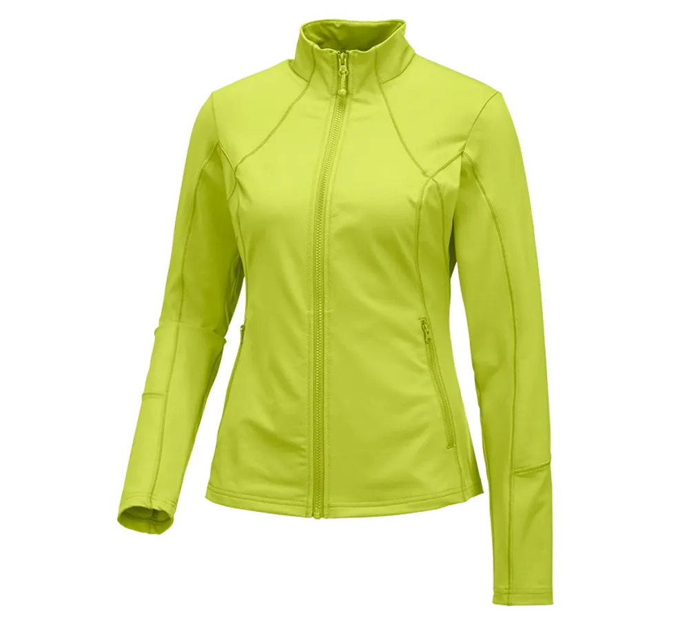 e.s. Functional sweat jacket solid, ladies'