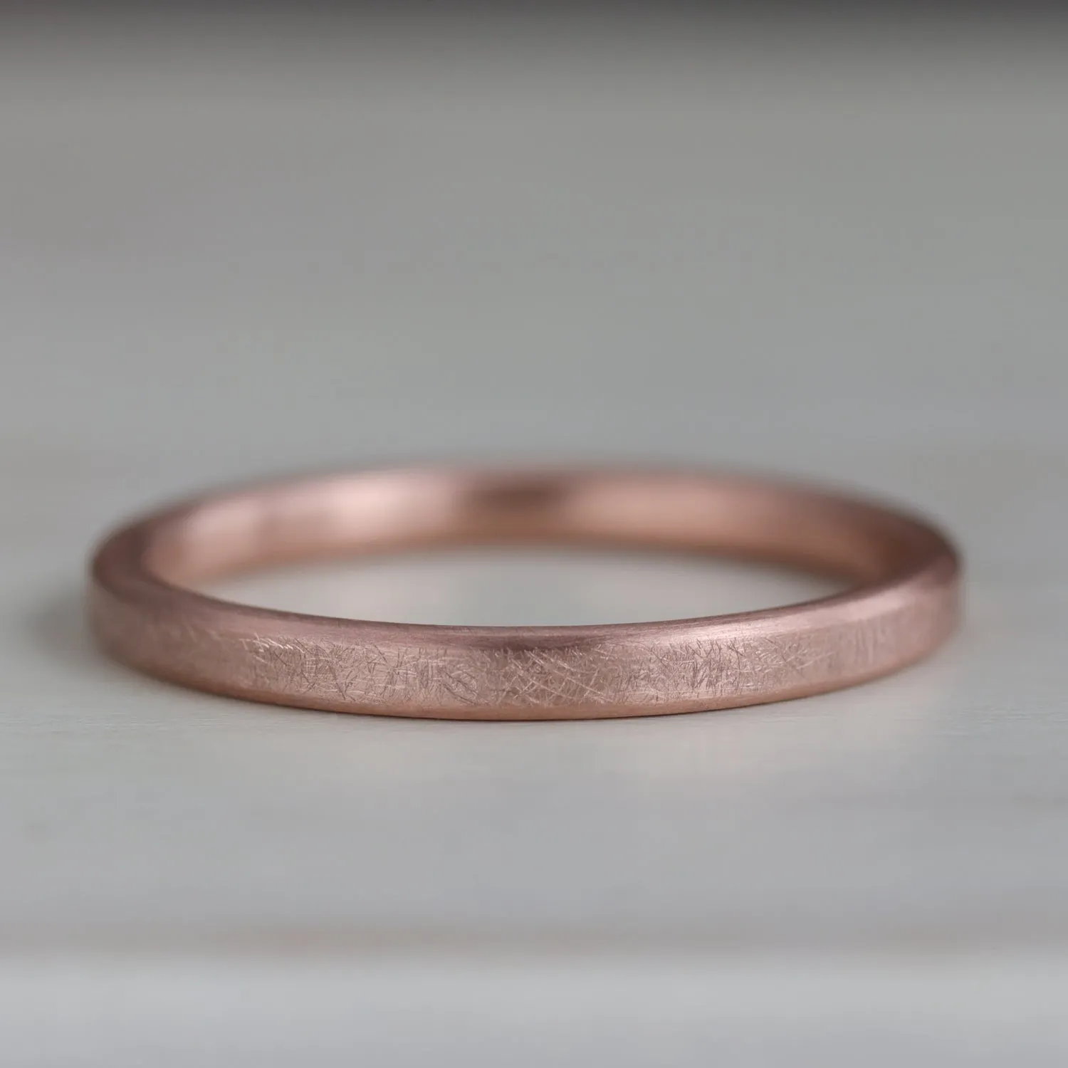 Europa Moon Texture Edgeless Flat Band •