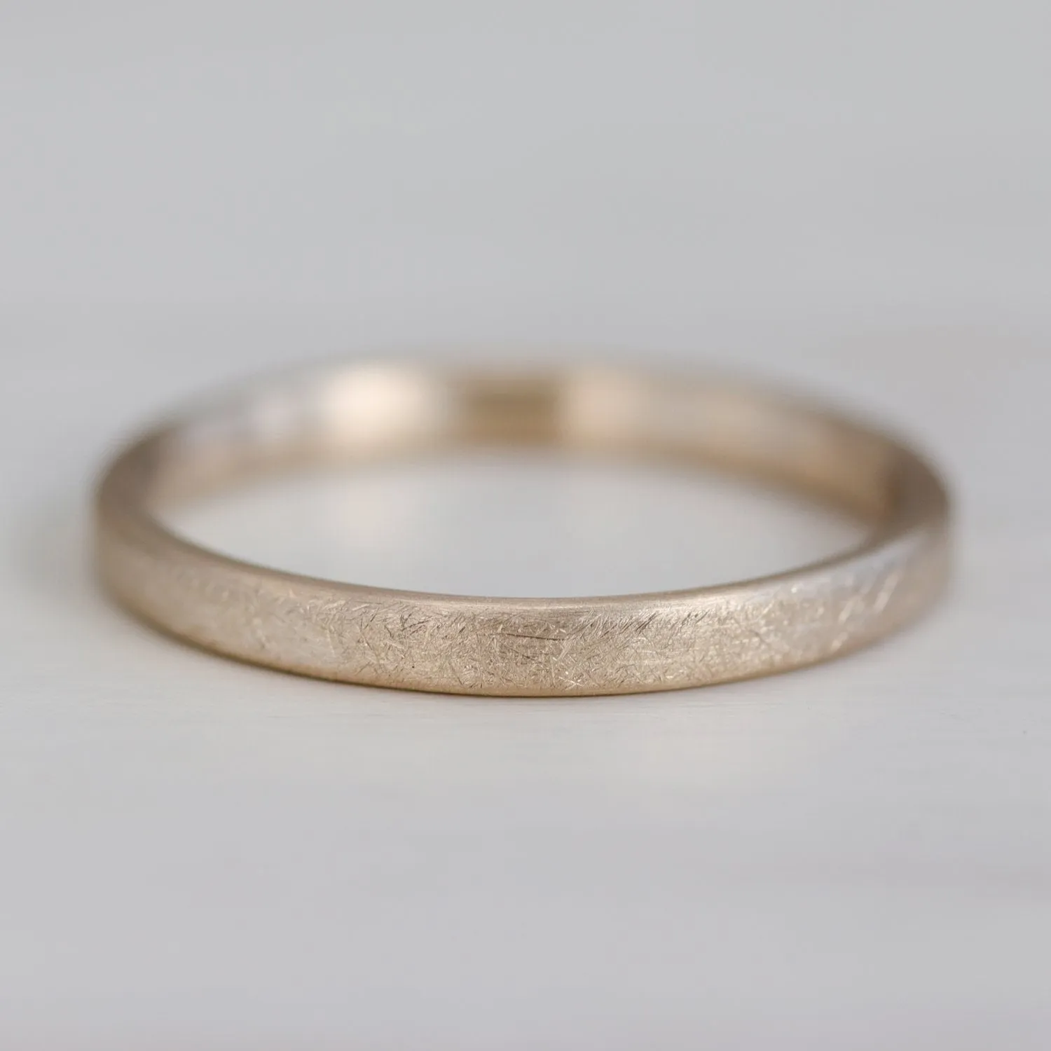 Europa Moon Texture Edgeless Flat Band •