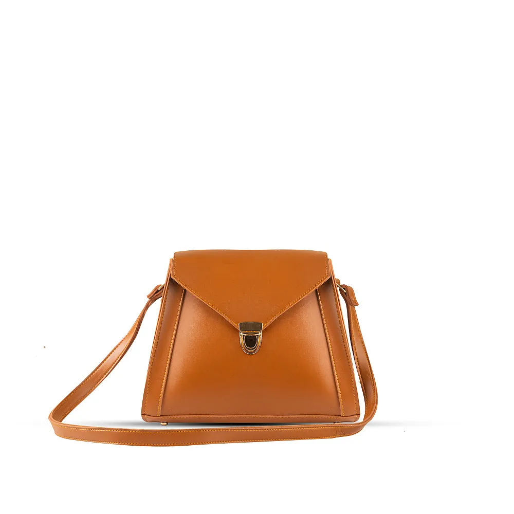 EVA BROWN HANDBAG
