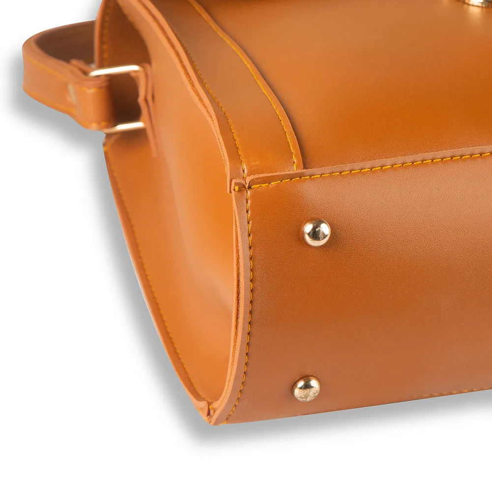 EVA BROWN HANDBAG