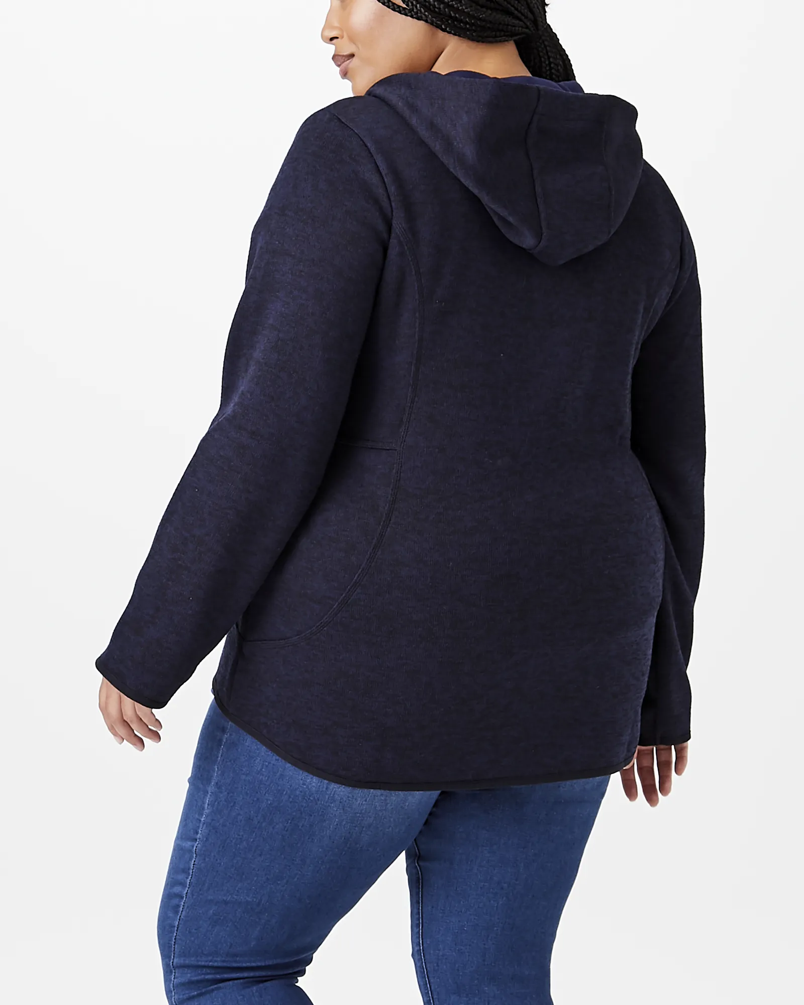 Everest Luxe Fleece Lined Hoodie | Navy