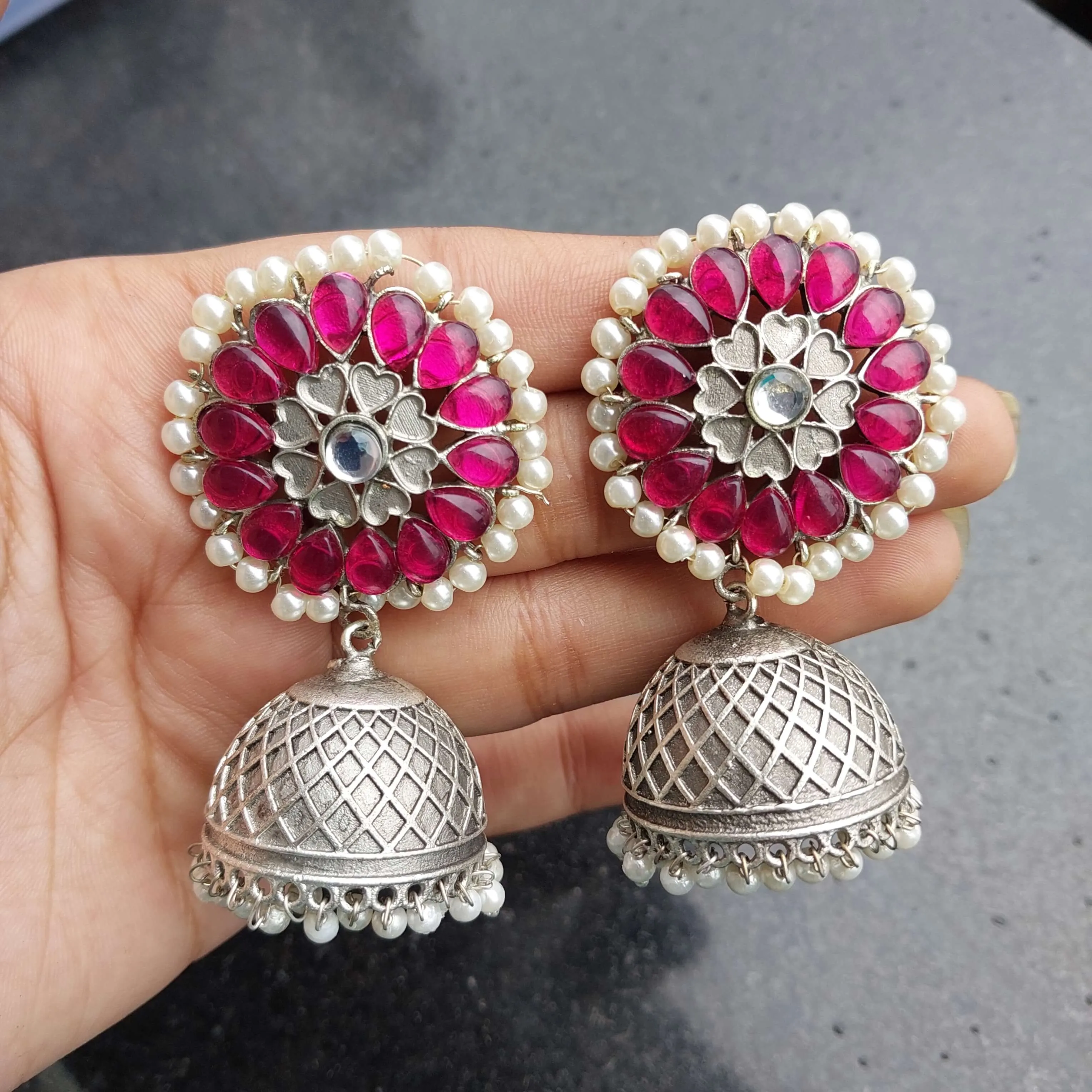 Everleigh Floral Jhumki