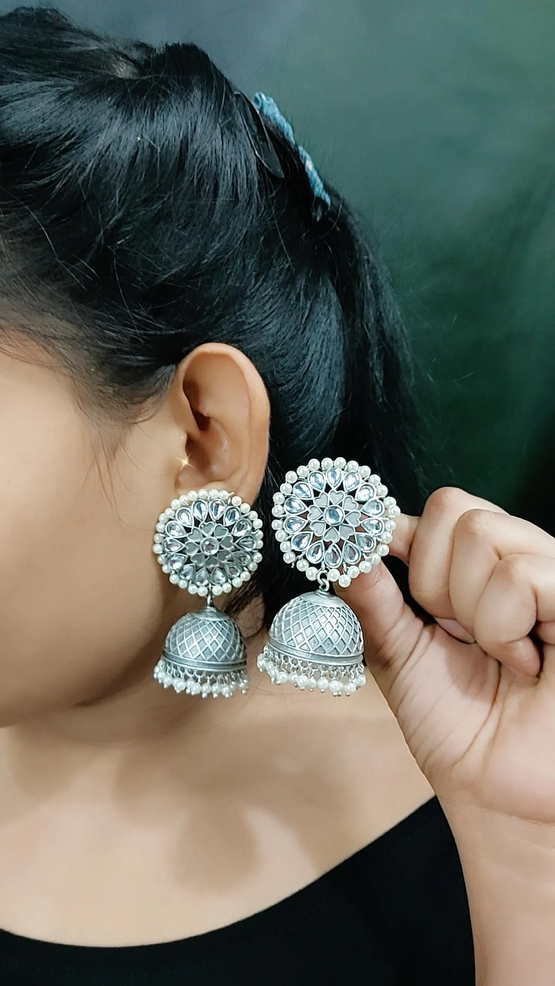 Everleigh Floral Jhumki