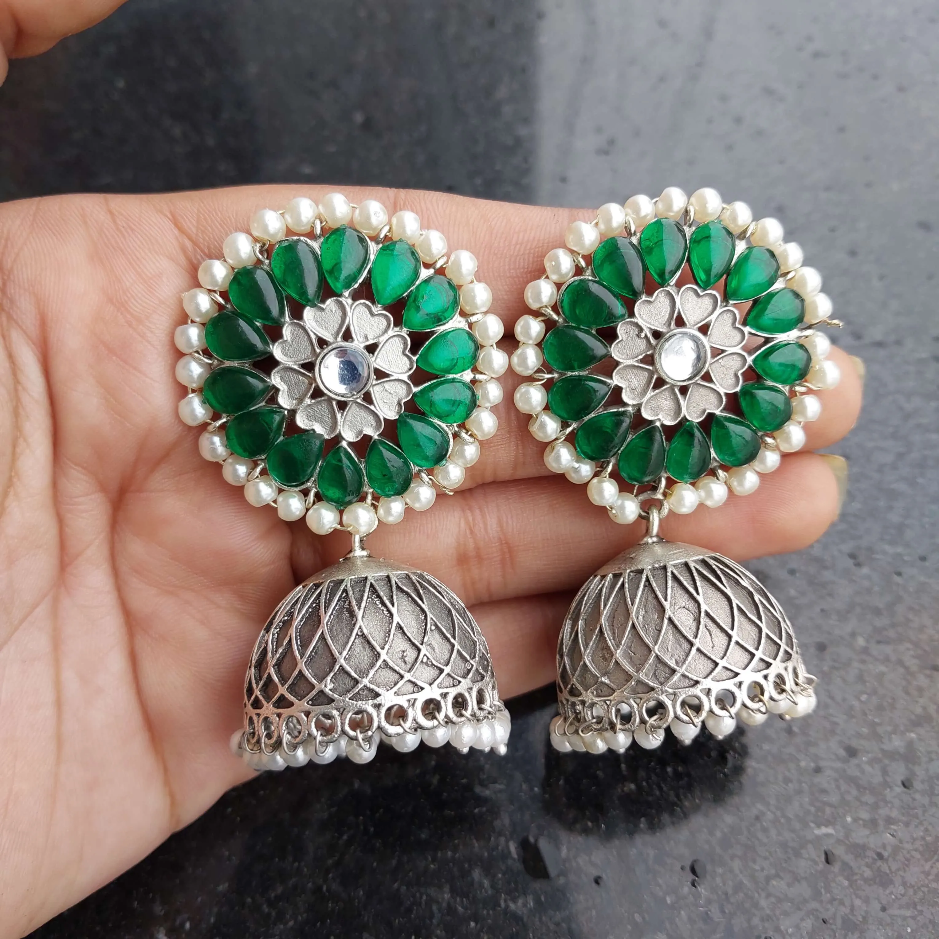 Everleigh Floral Jhumki