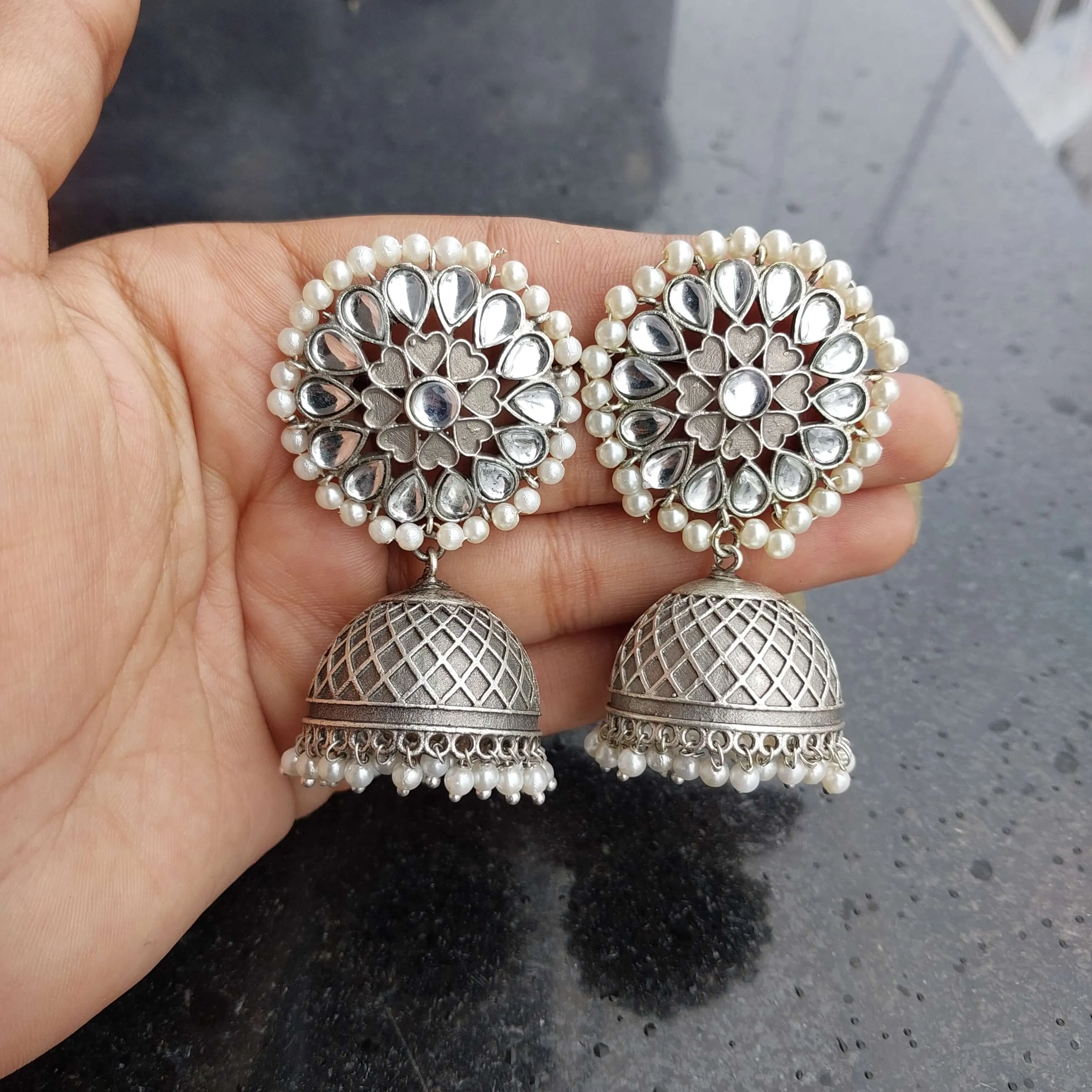 Everleigh Floral Jhumki