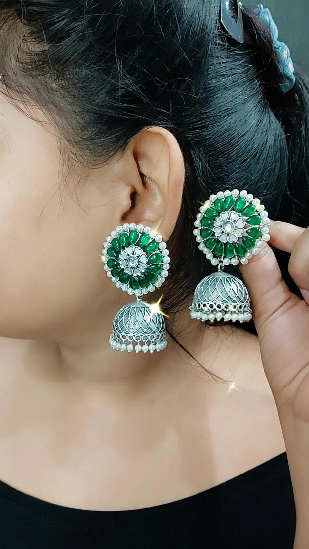 Everleigh Floral Jhumki