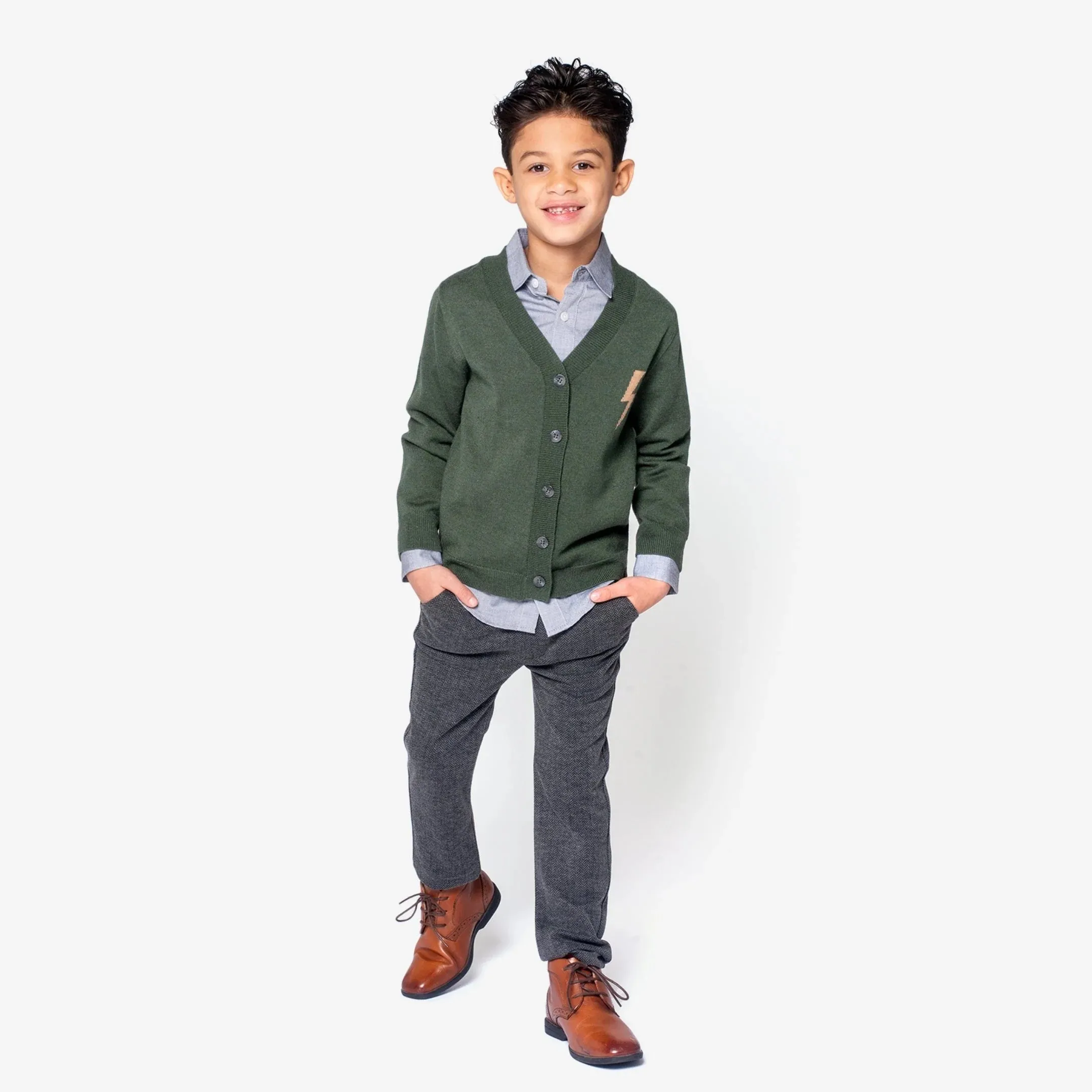Everstorm Knit Cardigan - Pine