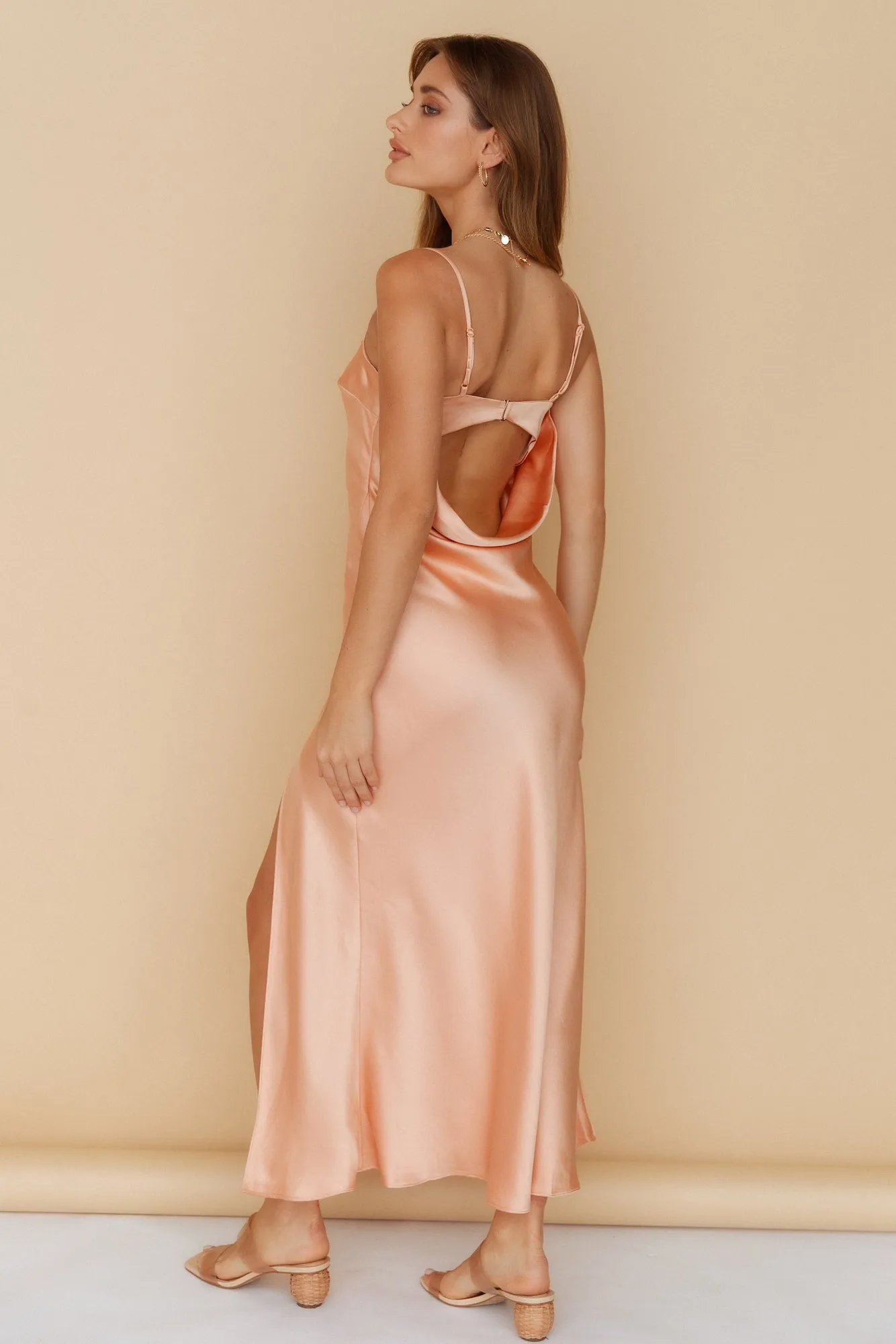 Everyday With You Maxi Dress Orange