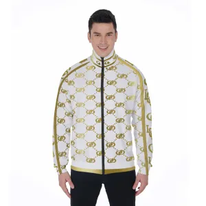 EXCELLENCE GLDWHT Stand Collar Jacket