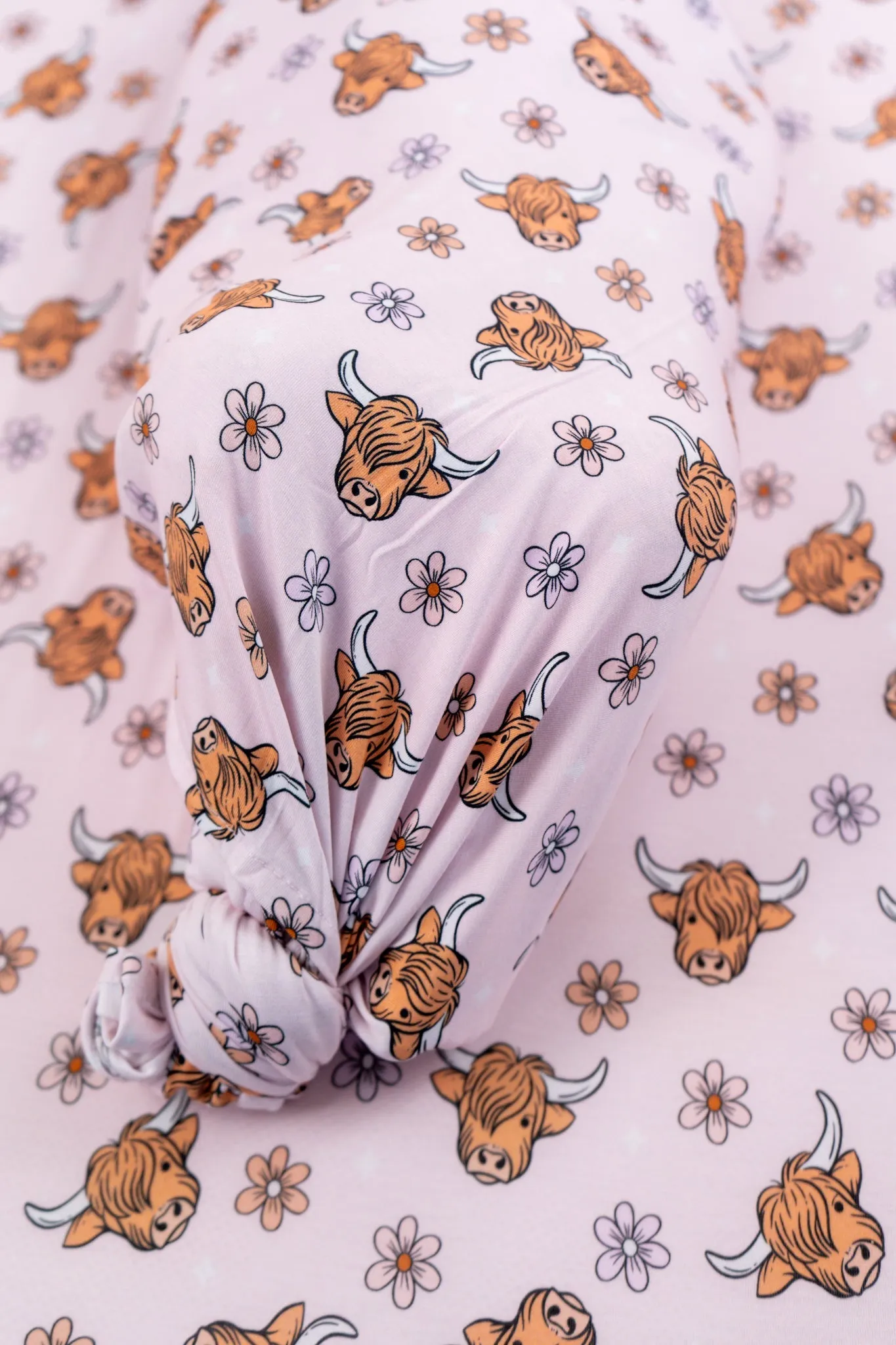 Exclusive Highland Cutie Dream Swaddle & Beanie