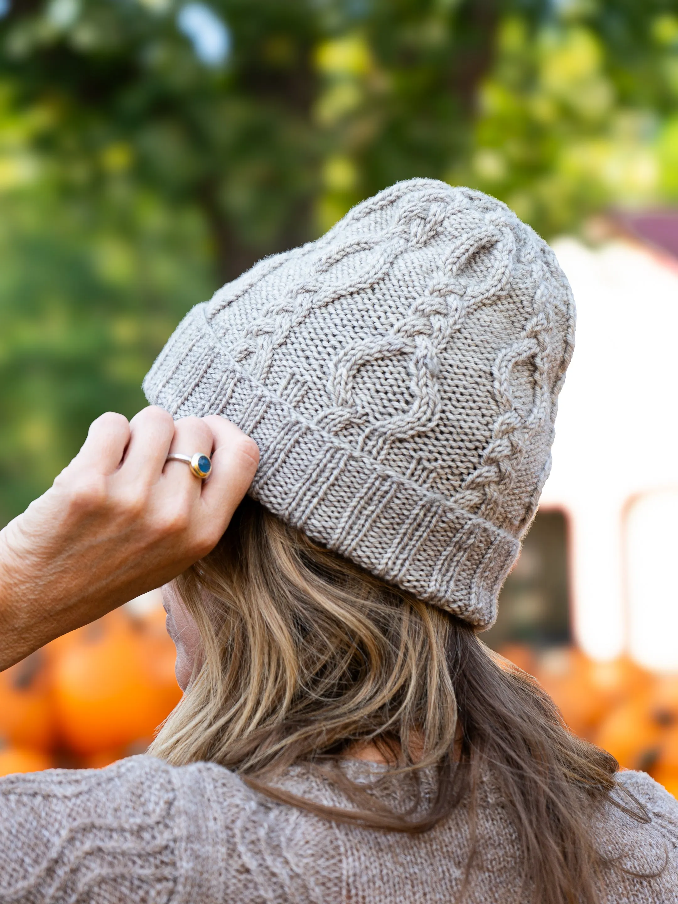 Eye of the Needle Cap <br/><small>knitting pattern</small>