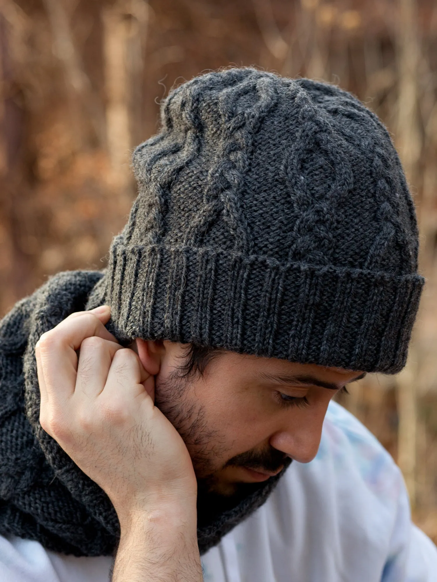 Eye of the Needle Cap <br/><small>knitting pattern</small>