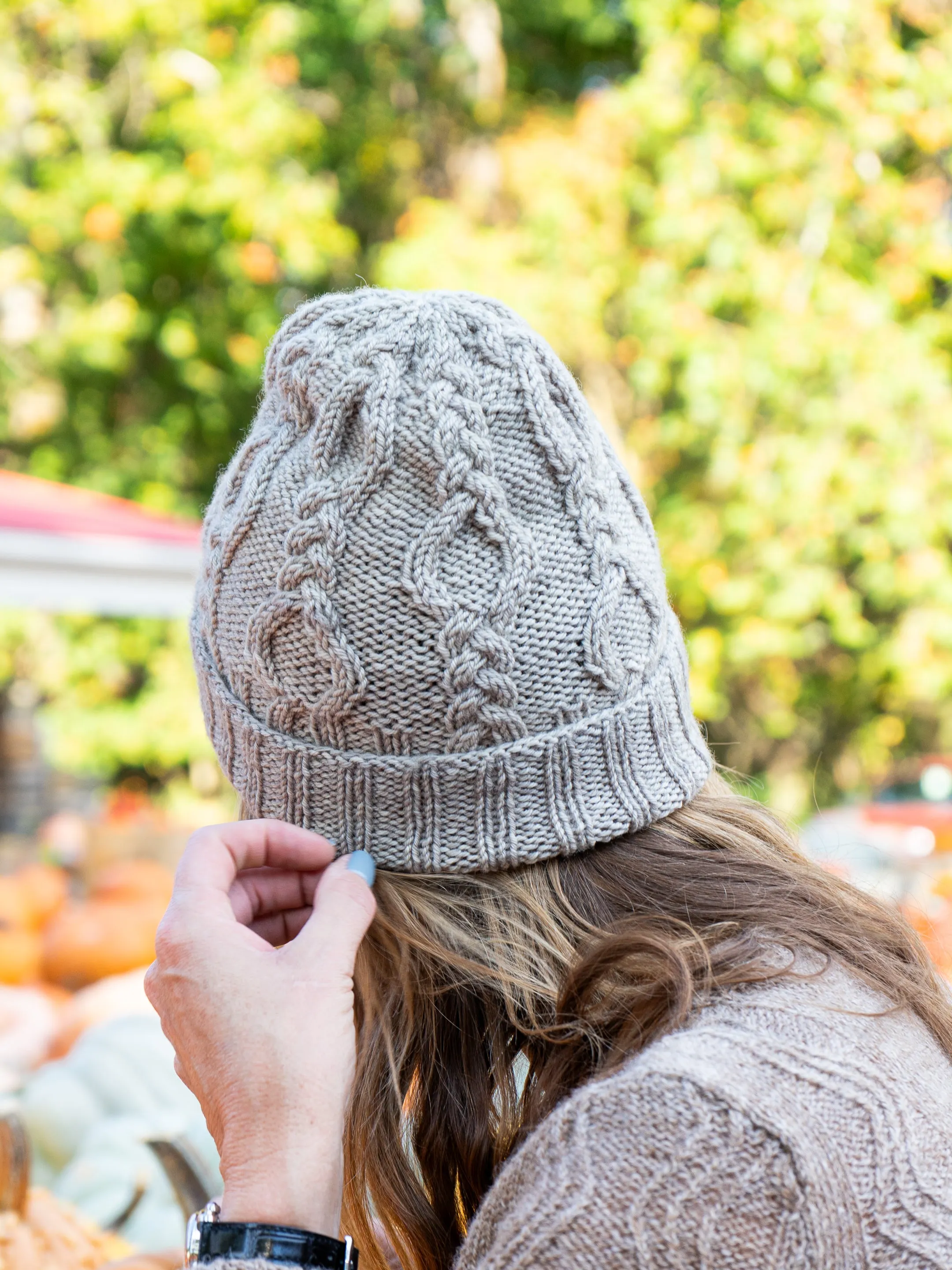 Eye of the Needle Cap <br/><small>knitting pattern</small>
