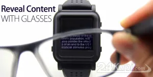 Eyeglasses for Invisible Watch
