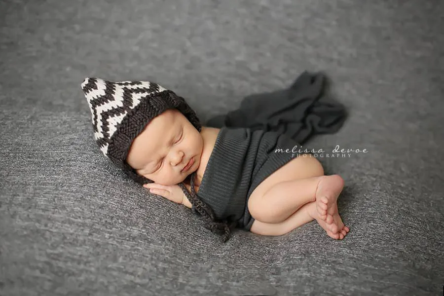 Fabric Stretch Wrap in Dark Gray