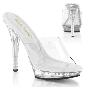 Fabulicious Lip-101LS-Clear-Size 6-Clearance