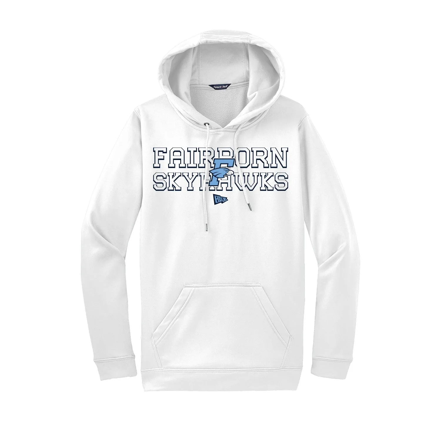 Fairborn Athletics Dri Fit Hoodie (White)