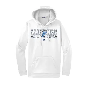 Fairborn Athletics Dri Fit Hoodie (White)