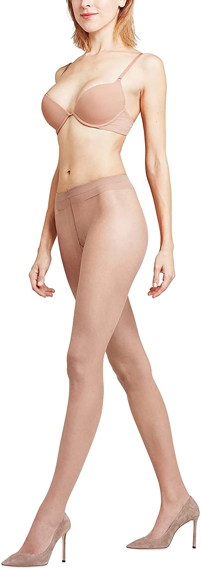FALKE Womens Shelina Tights Ultra Sheer 12 Denier Beige Black Brown 1 Pair