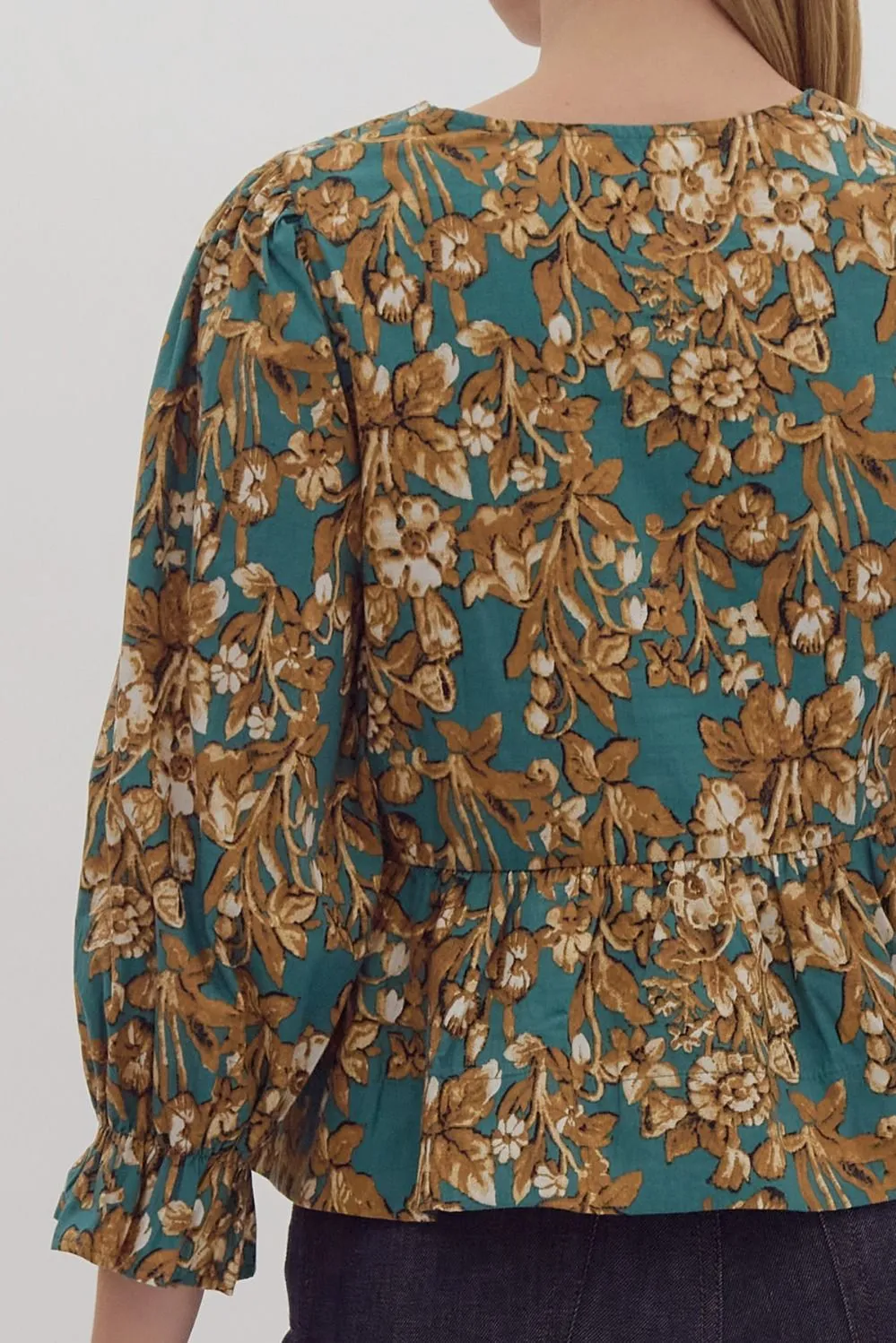 Fall Floral Top