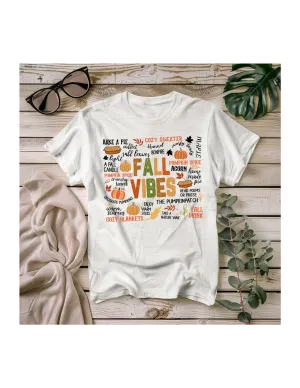 Fall Vibes DTF Transfer