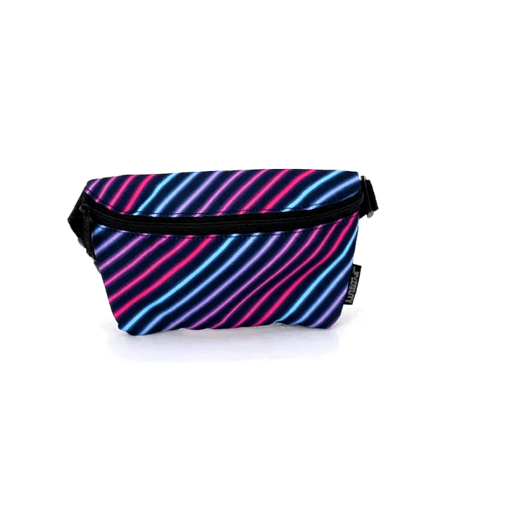 Fanny Pack | Slim |80's MIAMI STRIPE