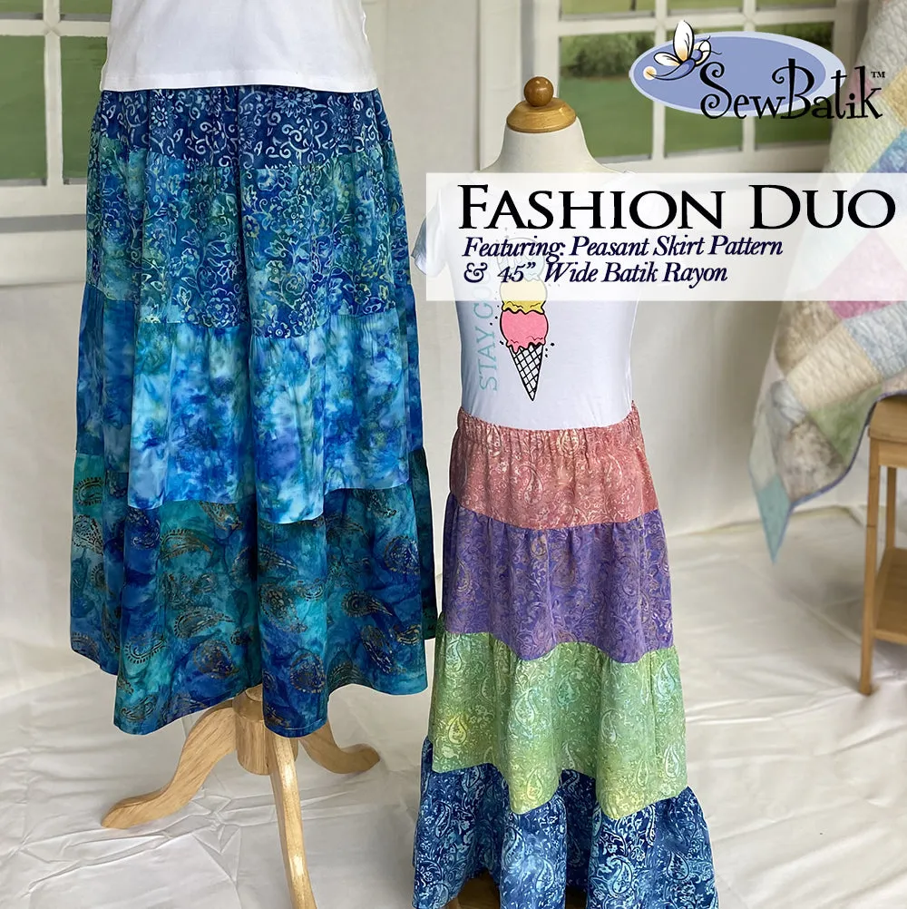 Fashion Duo: Peasant Skirt - Little One