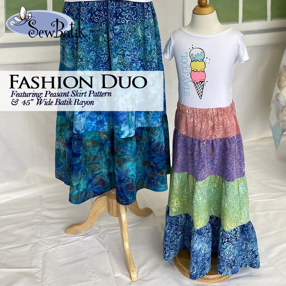 Fashion Duo: Peasant Skirt - Little One