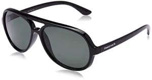 Fastrack Men Pilot non polarization Sunglasses (Black_ S )